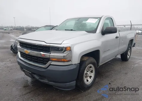 2017 Chevrolet Silverado 1500 Wt из США, поврежденный, VIN 1GCNCNEH1HZ137688